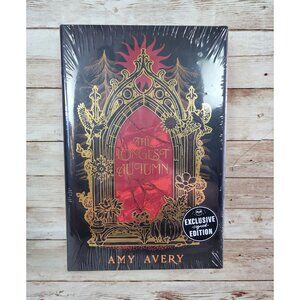 The Longest Autumn by Amy Avery Owlcrate Exclusive Signed Edition Sealed